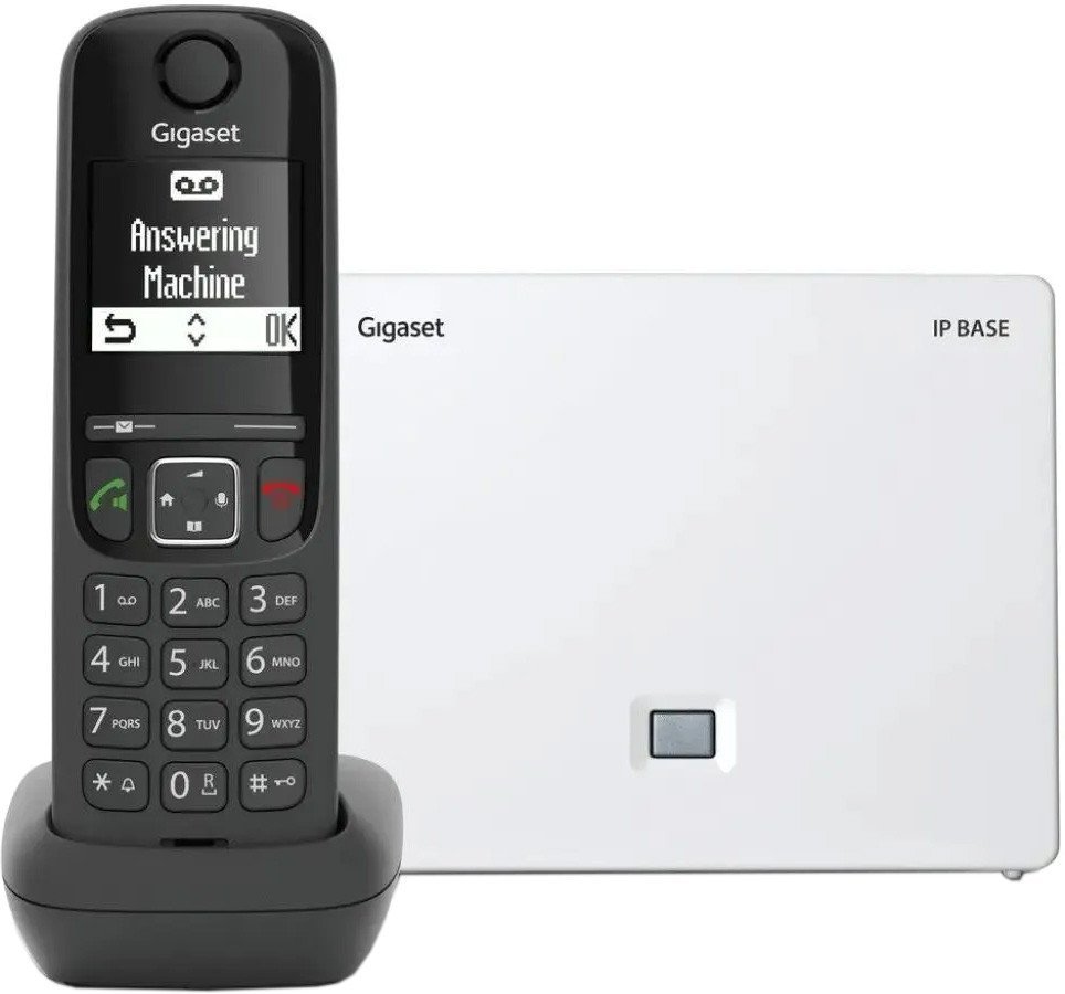 IP-телефон Gigaset AS690A Ip Base (черный) - фото