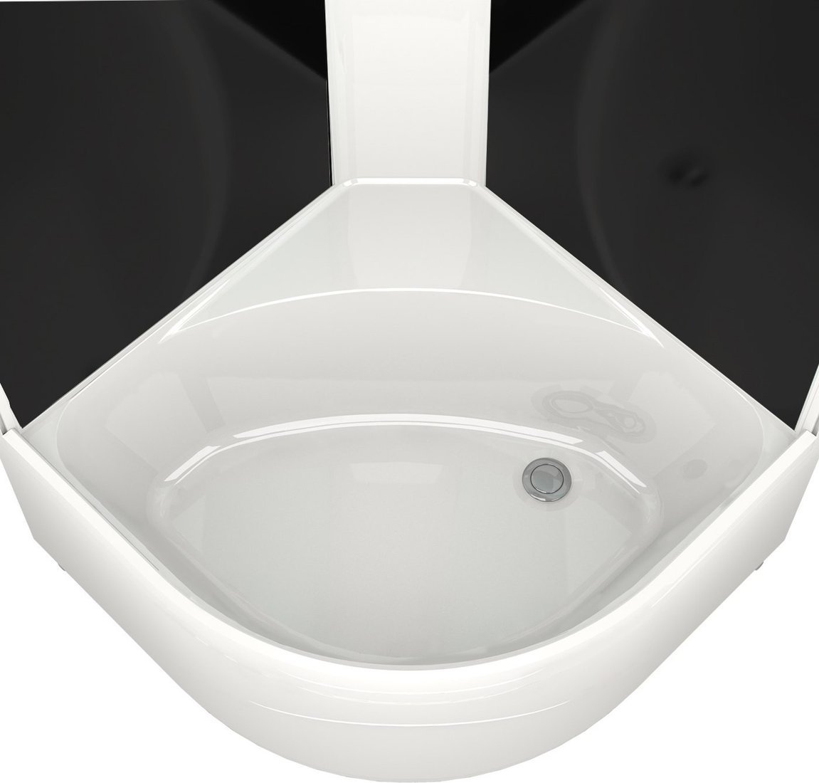 Душевая кабина Domani-Spa Delight Slim 88 High 80x80 DS01DS88HBT00 - фото2