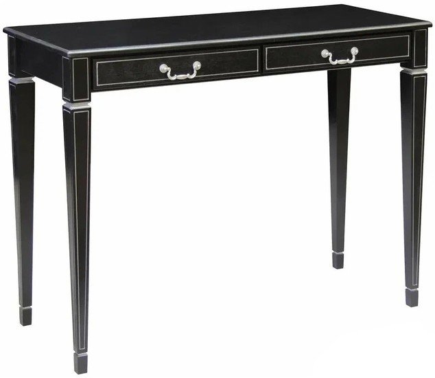 Консольный стол Мебелик Васко В 91Н (венге/серебристый) - фото