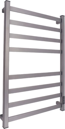 Полотенцесушитель Маргроид Ferrum Вид 81/10 Профильный СНШ 80x40 Графит, скрытого монтажа, таймер справа - фото2