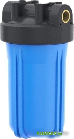 Корпус Гейзер 10BB (синий, с латунными вставками) - фото