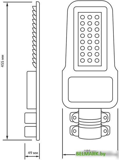 Уличный прожектор Gauss Qplus 629535380 - фото2