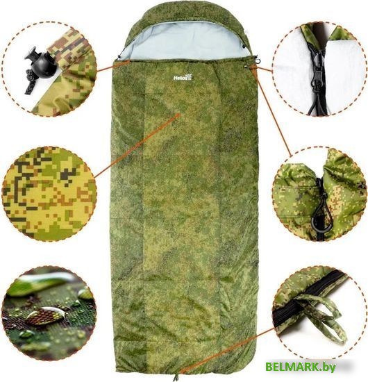 Спальный мешок Helios Батыр Extreme Stratex HS-SB-ST300-220x90 - фото2