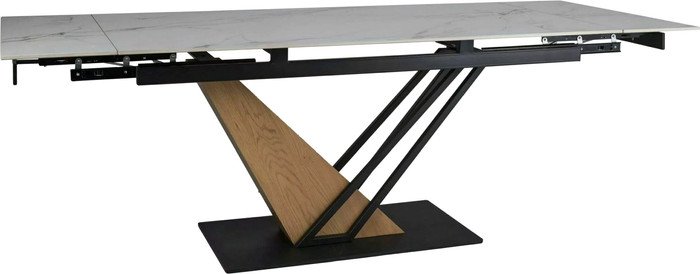 Кухонный стол Signal Genesis GENESISBD180 (белый/дуб) - фото