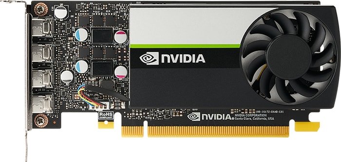 Видеокарта PNY Nvidia Quadro T1000 4GB GDDR6 VCNT1000-PB - фото
