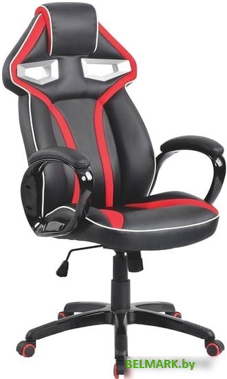 Кресло Halmar HONOR (черный/красный) - фото