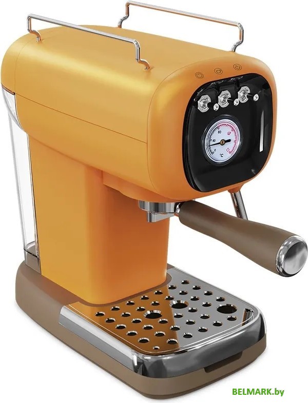 Рожковая кофеварка BQ CM2004 (желтый) - фото2