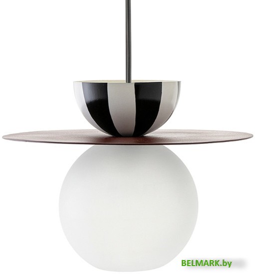 Подвесная люстра Bergenson Bjorn Anniken BB0000503 (черный/белый/сливовый) - фото2