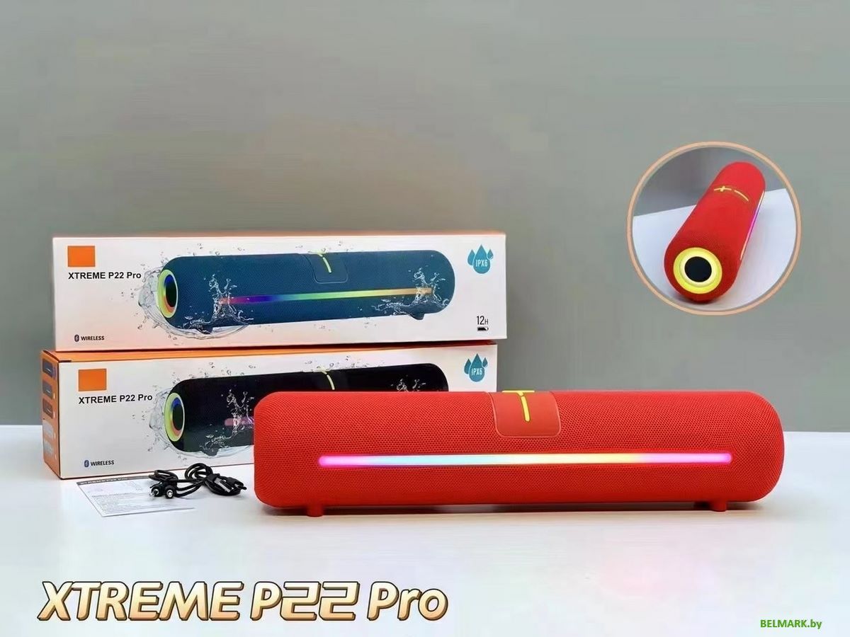 Беспроводная колонка Bseng P22 Pro (красный) - фото2
