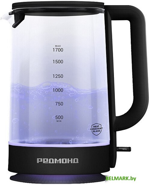 Электрический чайник Redmond (Редмонд) KG272 (черный) - фото2