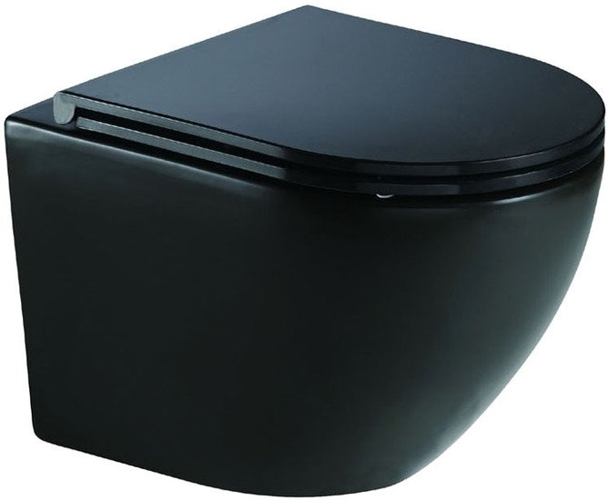 Унитаз подвесной WeltWasser Merzbach 041 XL MT-BL - фото