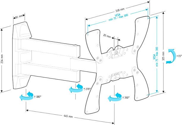 Кронштейн Holder LCDS-5066 - фото2