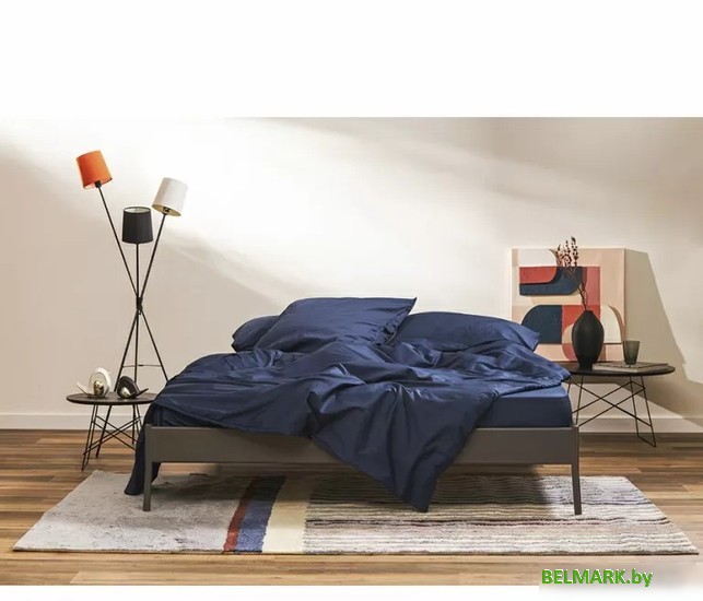 Постельное белье Tkano Essential TK24-DC0002 (темно-синий) - фото2