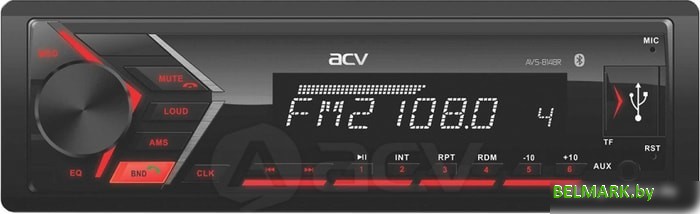 USB-магнитола ACV AVS-814BR - фото