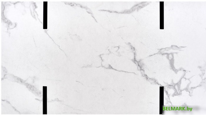 Журнальный столик Halmar Blanca 110x60x43 (белый мрамор/черный) - фото2