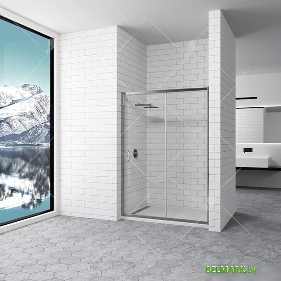 Стеклянная шторка для ванны RGW Passage PA-016 350801616-11 (хром/прозрачное стекло) - фото2