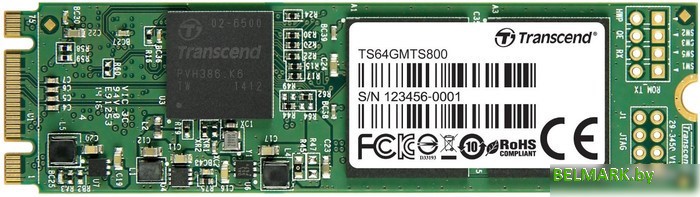 SSD Transcend MTS800 64GB TS64GMTS800S - фото