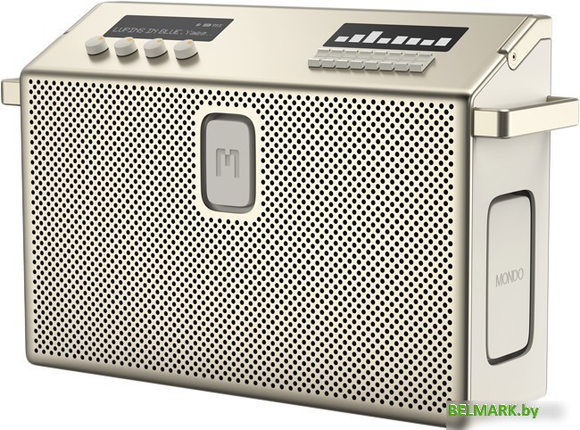 Беспроводная колонка Defunc Mondo BT Speaker Large (серый/бежевый) - фото