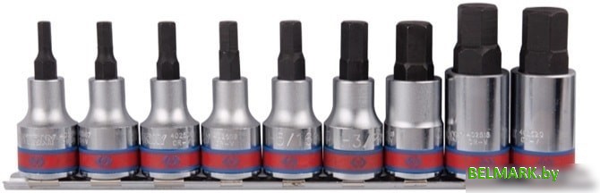 Набор головок слесарных King Tony 4110SR10 - фото