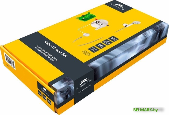 Душевой гарнитур Rubineta Kubo-1F-Uno 625014 - фото2