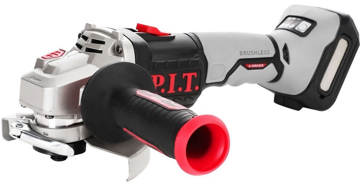 Угловая шлифмашина P.I.T. PWS20H-125D SOLO (без АКБ) - фото