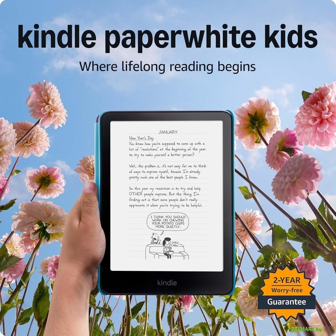 Электронная книга Amazon Kindle Paperwhite Kids 2024 16GB (Diary of a Wimpy Kid) - фото2
