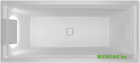 Ванна Riho Still Square Led 180x80 BR0100500K00131 (левая, без ножек) - фото
