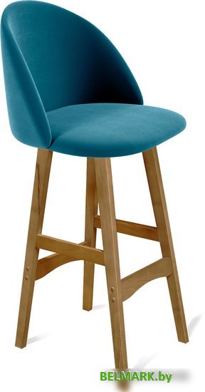 Стул Sheffilton SHT-ST35/S65 (тихий океан/светлый орех) - фото