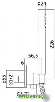 Душевой гарнитур Paffoni Master ZDUP094CR - фото2