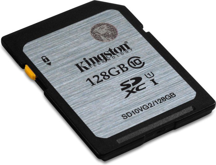 Карта памяти Kingston SDXC (Class 10) 128GB (SD10VG2/128GB) - фото2