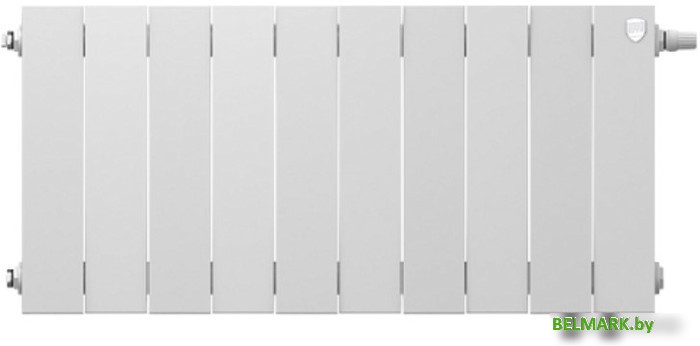 Биметаллический радиатор Royal Thermo PianoForte 300 Bianco Traffico VDR (10 секций) - фото2