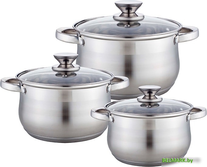 Набор кастрюль Webber BE-614/6 - фото