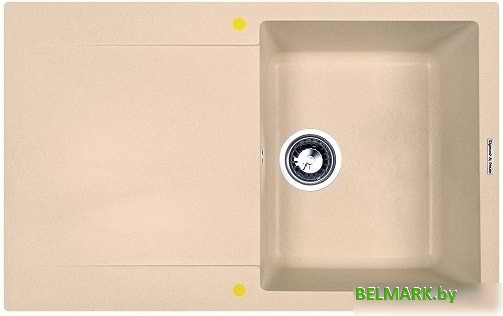 Кухонная мойка Zigmund & Shtain Rechteck 775 (топленое молоко) - фото