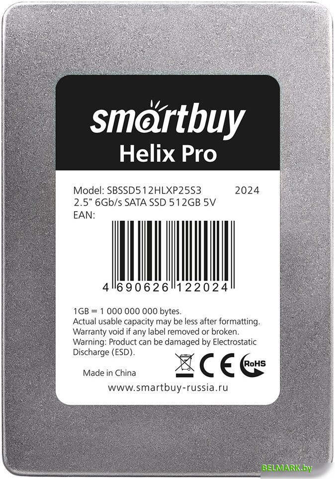 SSD SmartBuy Helix Pro 512GB SBSSD512HLXP25S3 - фото