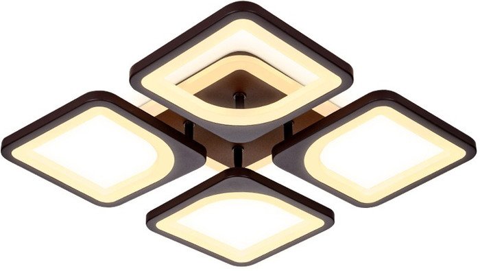 Припотолочная люстра Ambrella FA442/4 CF (кофе) - фото2