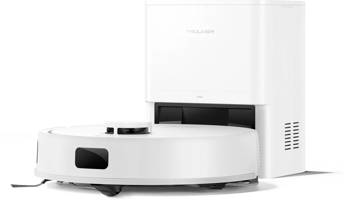 Робот-пылесос Dreame Trouver Robot Vacuum E20 Plus RLE12GD (евровилка, белый) - фото