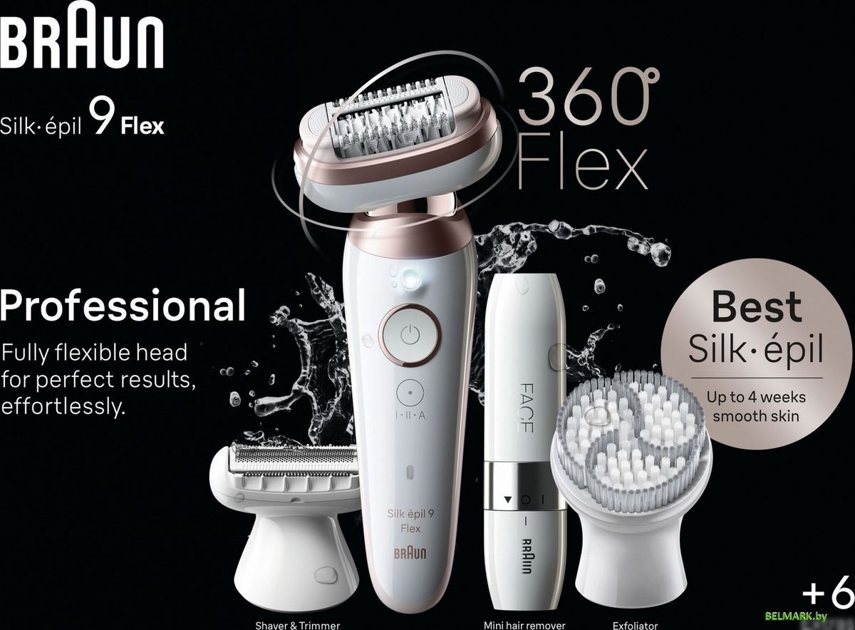 Эпилятор Braun Silk-epil 9 Flex SES9360 3D - фото2