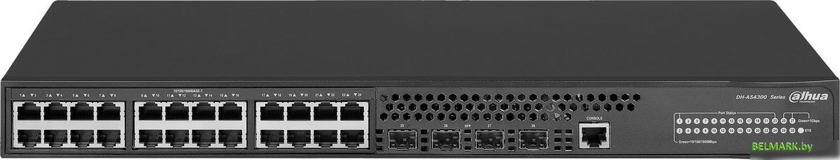 Управляемый коммутатор уровня 2+ Dahua DH-AS4300-24GT4GF - фото2