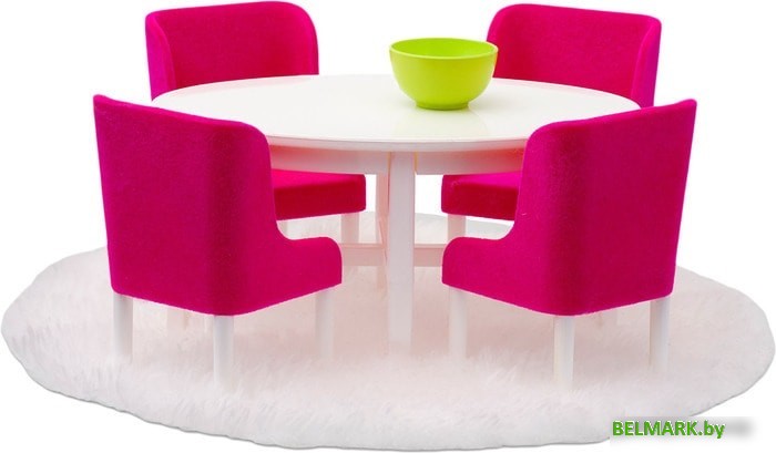 Мебель для кукольного домика Lundby Обеденная группа 60208000 - фото