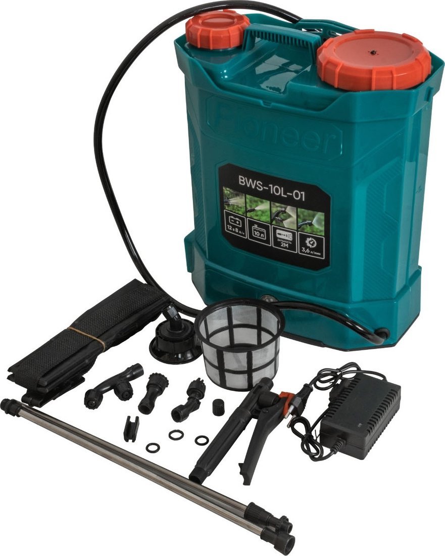 Аккумуляторный опрыскиватель Pioneer Tools BWS-10L-01 - фото2