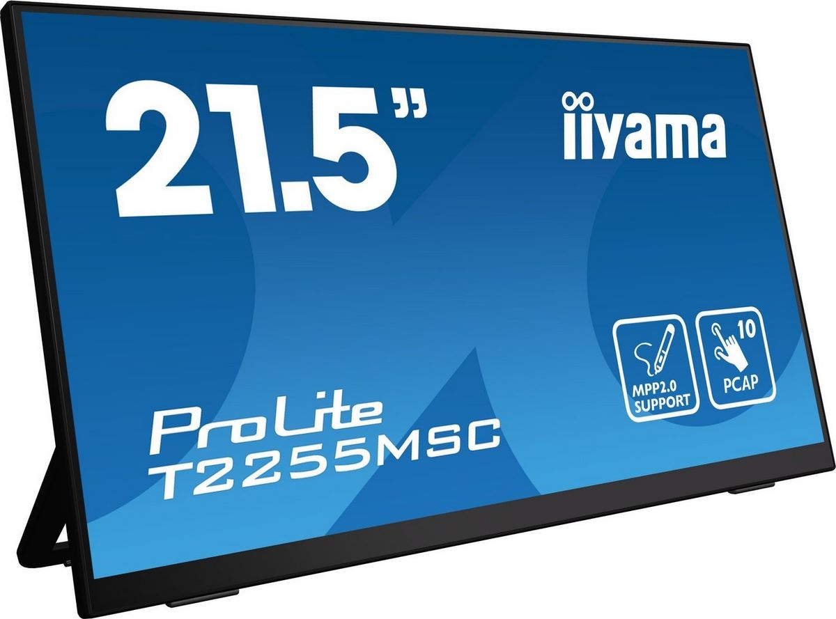 Портативный монитор Iiyama ProLite T2255MSC-B1 - фото2