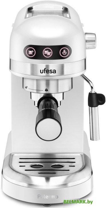 Рожковая кофеварка Ufesa Palermo White - фото