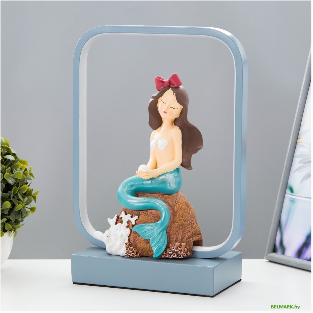 Торшер Risalux Русалка 9330727 (голубой) - фото2