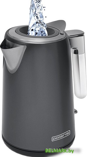 Электрический чайник Polaris PWK 1746CA Water Way Pro (серый) - фото