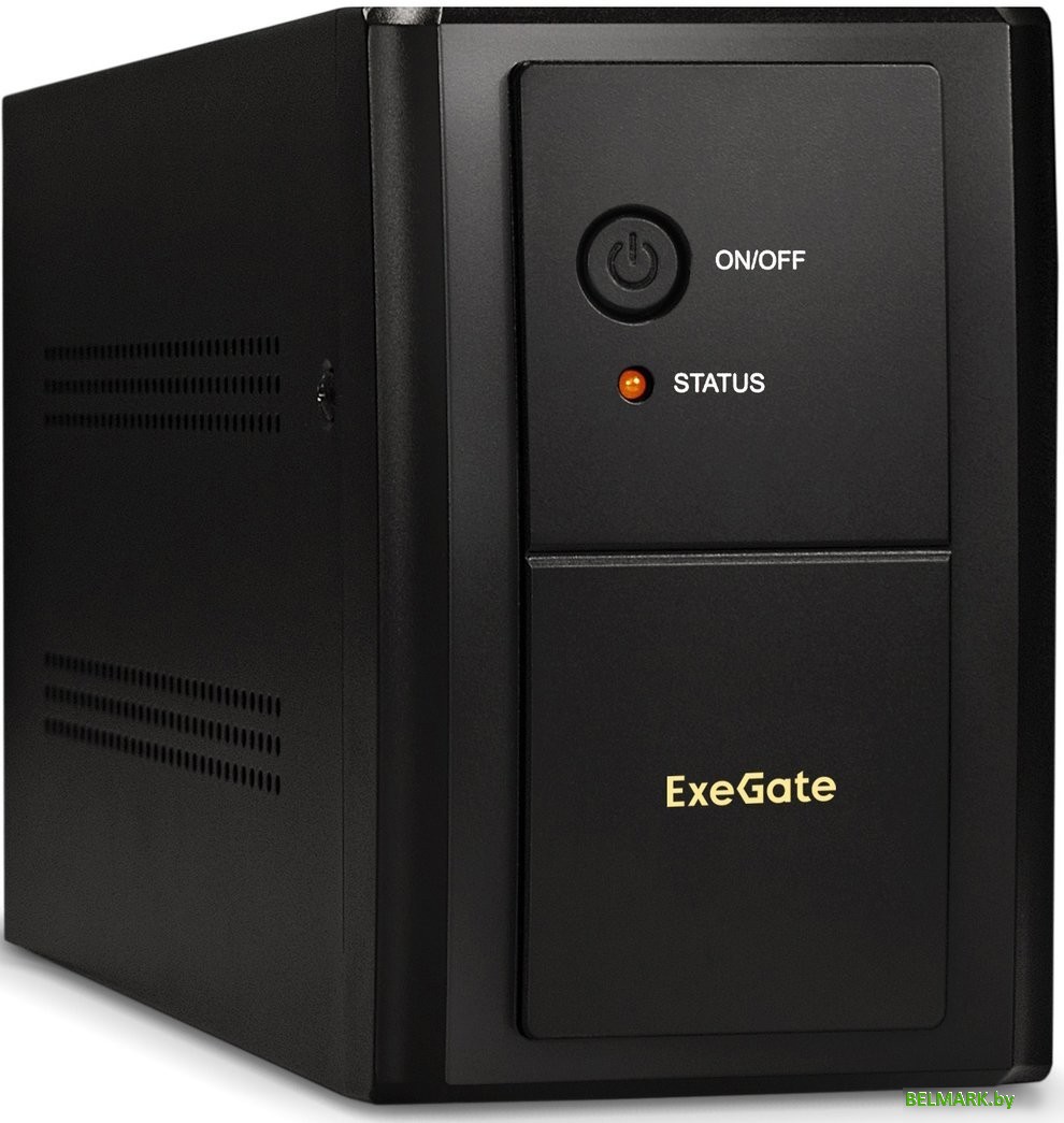 Источник бесперебойного питания ExeGate SpecialPro UNB-1000.LED.AVR.C13.RJ.USB - фото