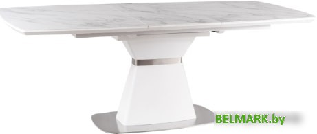 Кухонный стол Signal Saturn II 160/210x90 (белый) - фото