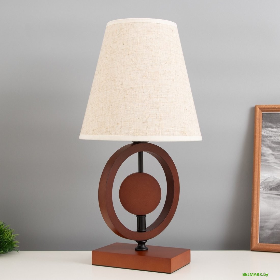 Торшер Risalux Конье 10613746 (красный орех) - фото