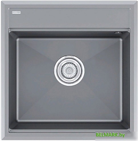 Кухонная мойка Paulmark Stepia-500 PM115051-GRM (серый металлик) - фото