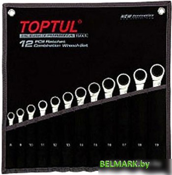Набор ключей Toptul GPAQ1202 12 предметов - фото