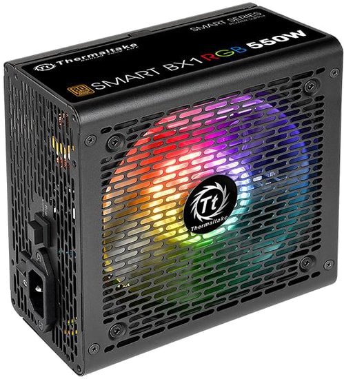 Блок питания Thermaltake Smart BX1 RGB 550W SP-550AH2NKB-2 - фото